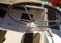 sejlbåd rat cockpit bavaria 46 sejlbåd